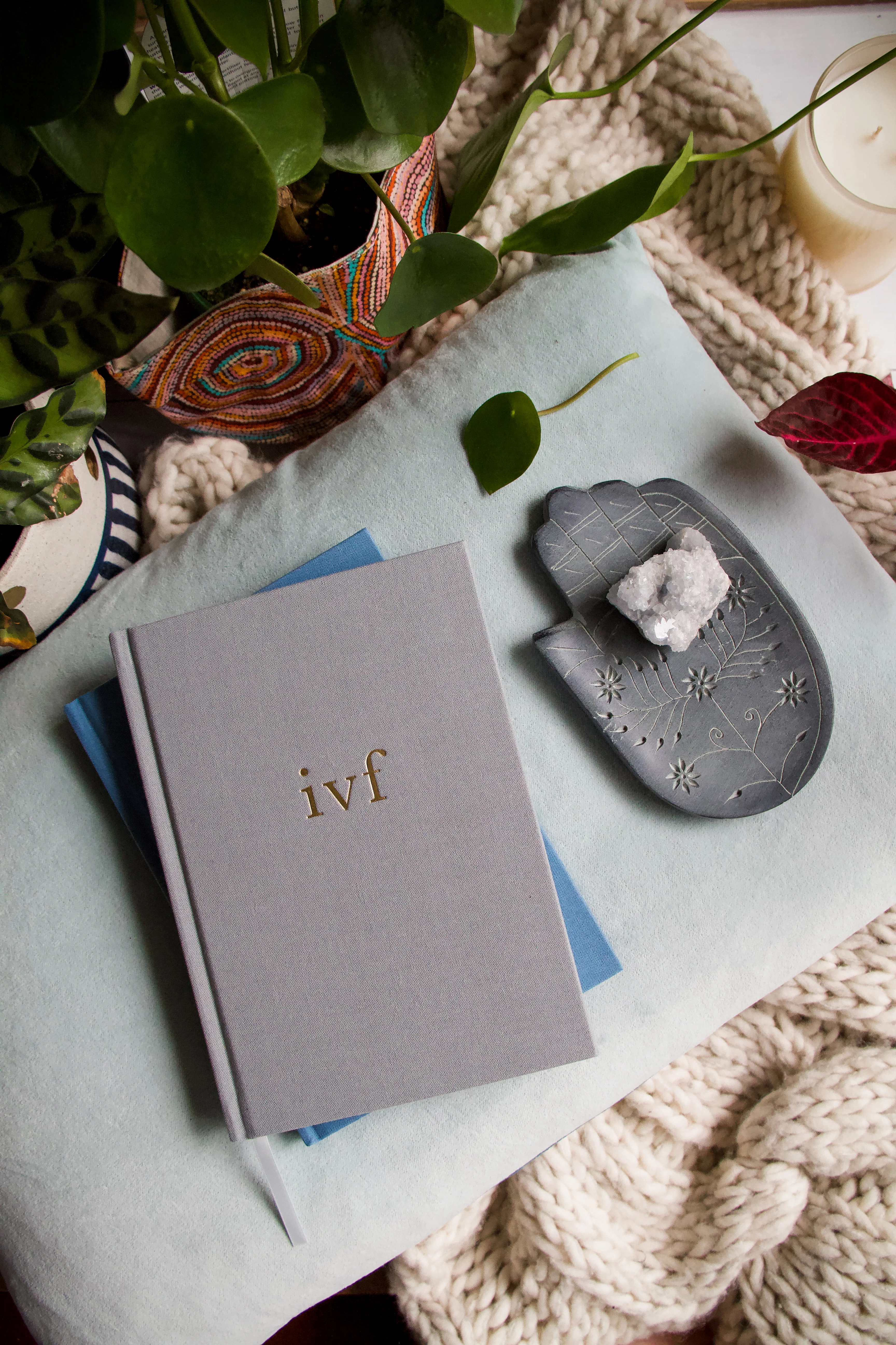 Write To Me - IVF Journal - Grey - Image 2
