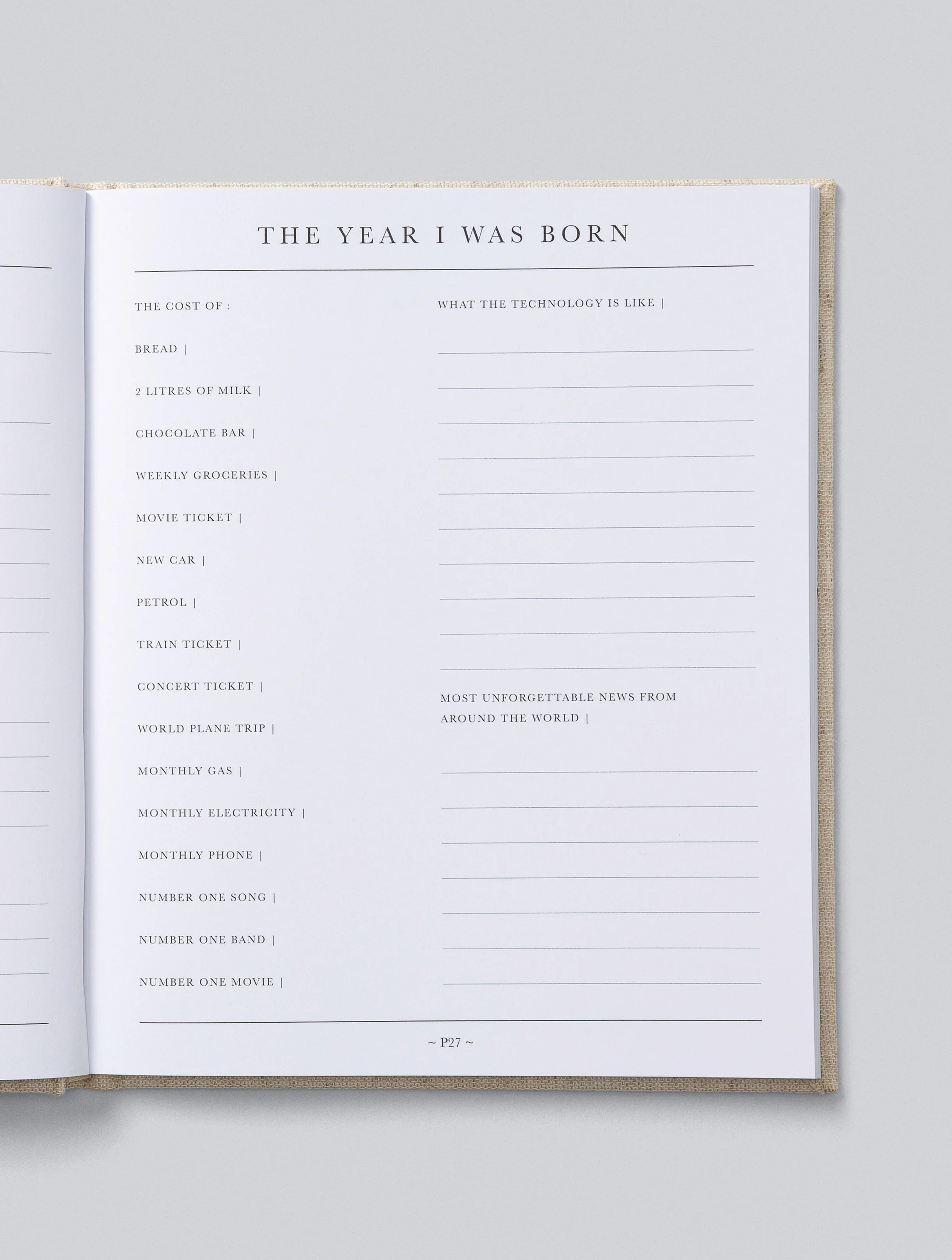 Write To Me - Baby Journal First Year of You - Image 19