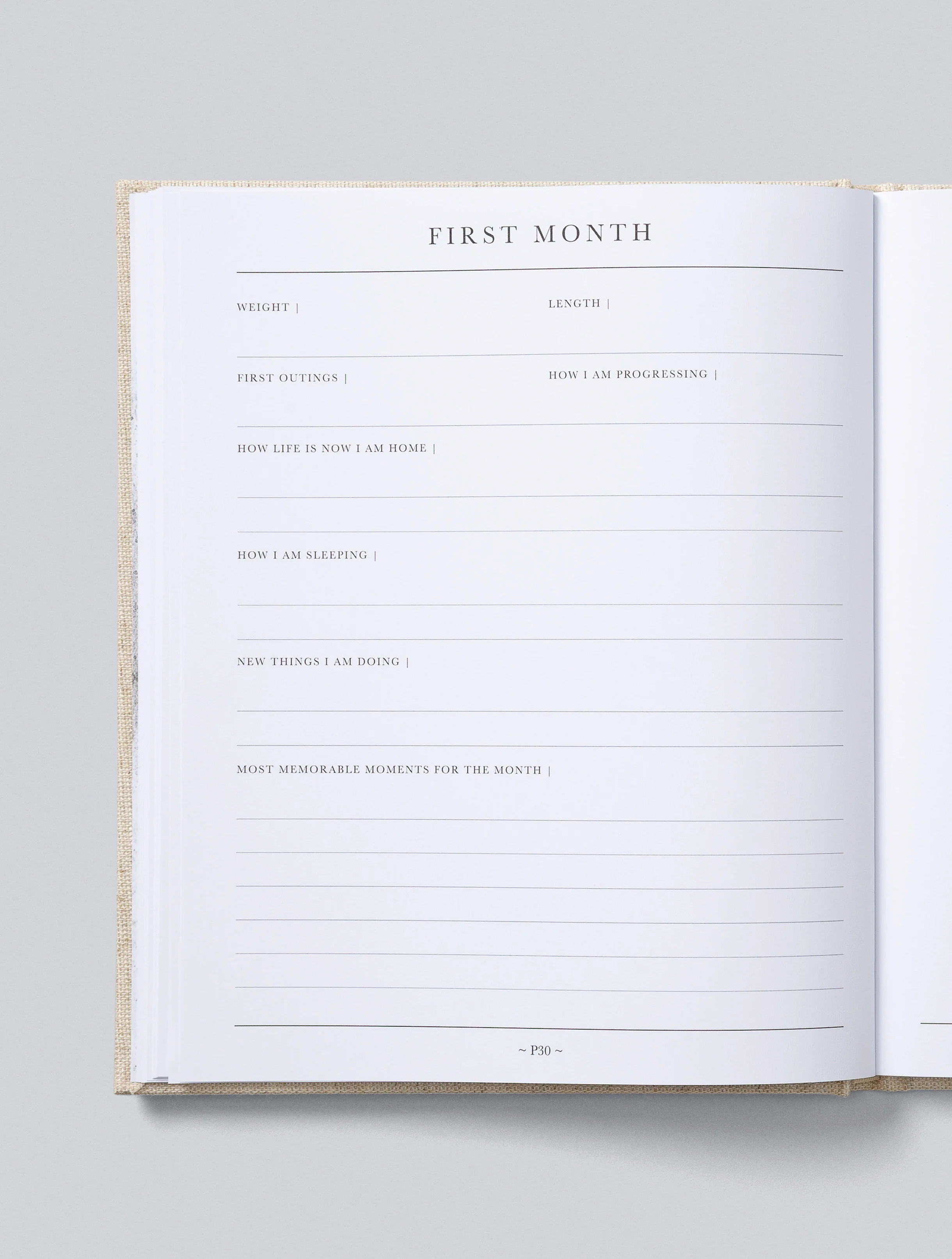 Write To Me - Baby Journal First Year of You - Image 22