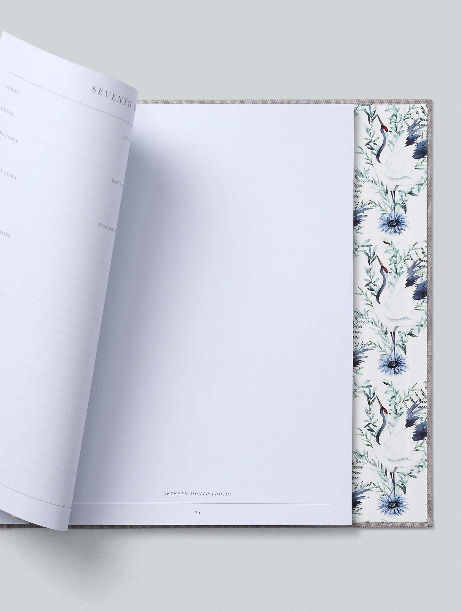 Write To Me - Baby Journal First Five Years - Light Grey (Boxed) - Image 10