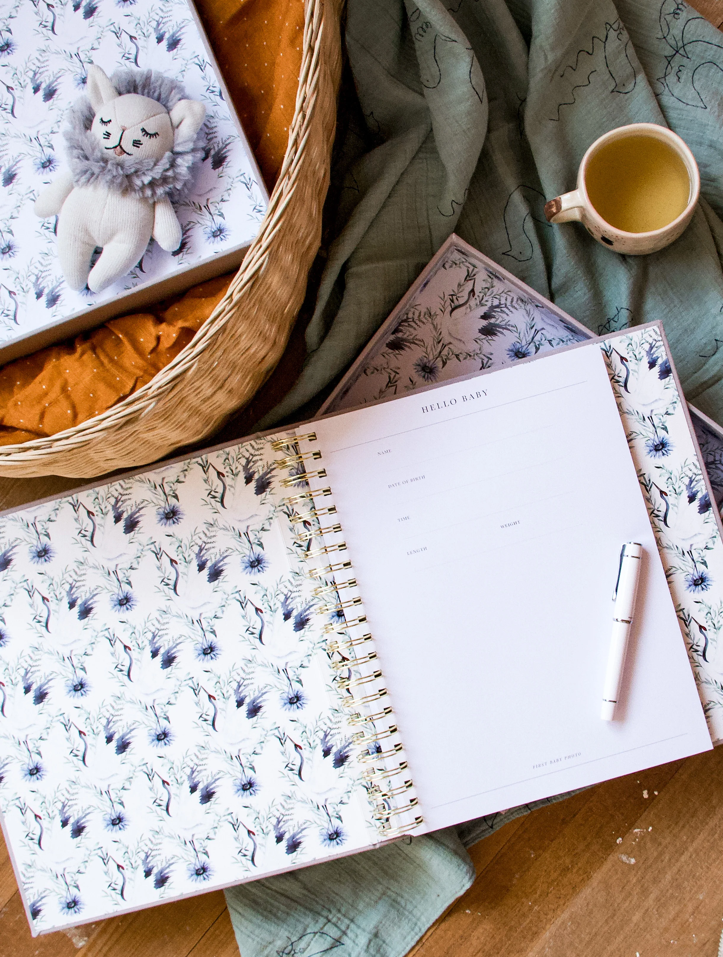Write To Me - Baby Journal First Five Years - Light Grey (Boxed) - Image 13