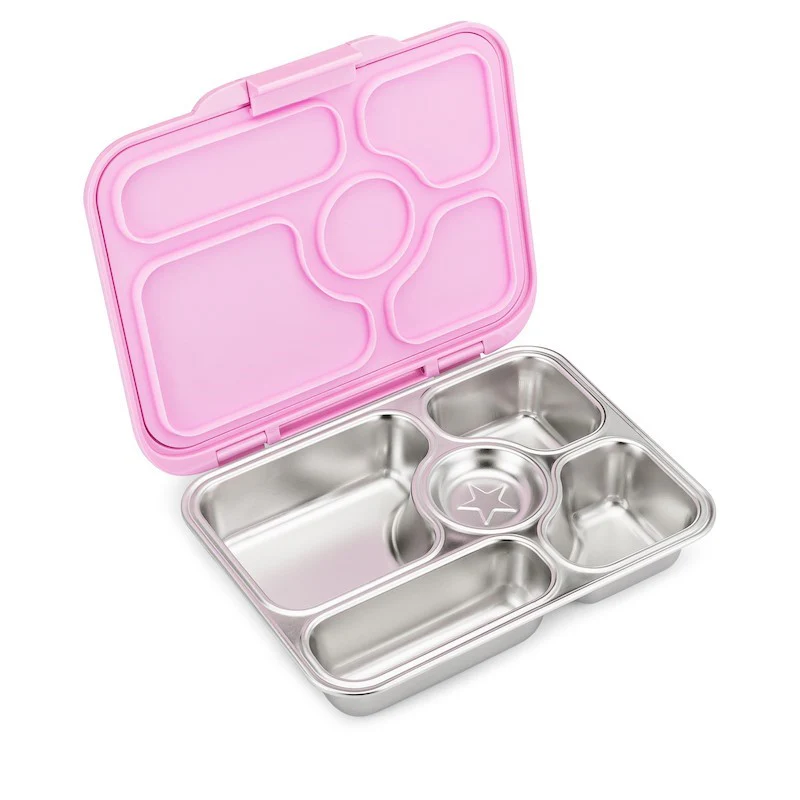 Yumbox Presto | Rose Pink - Stainless - Image 4