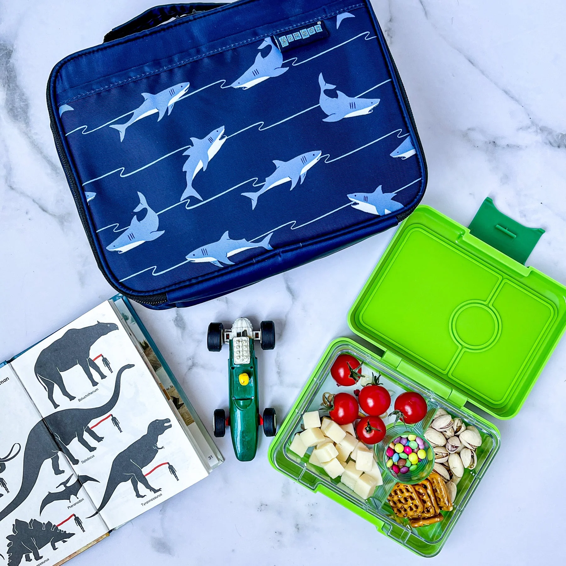 Yumbox Snack Box | Lime Green - Image 3