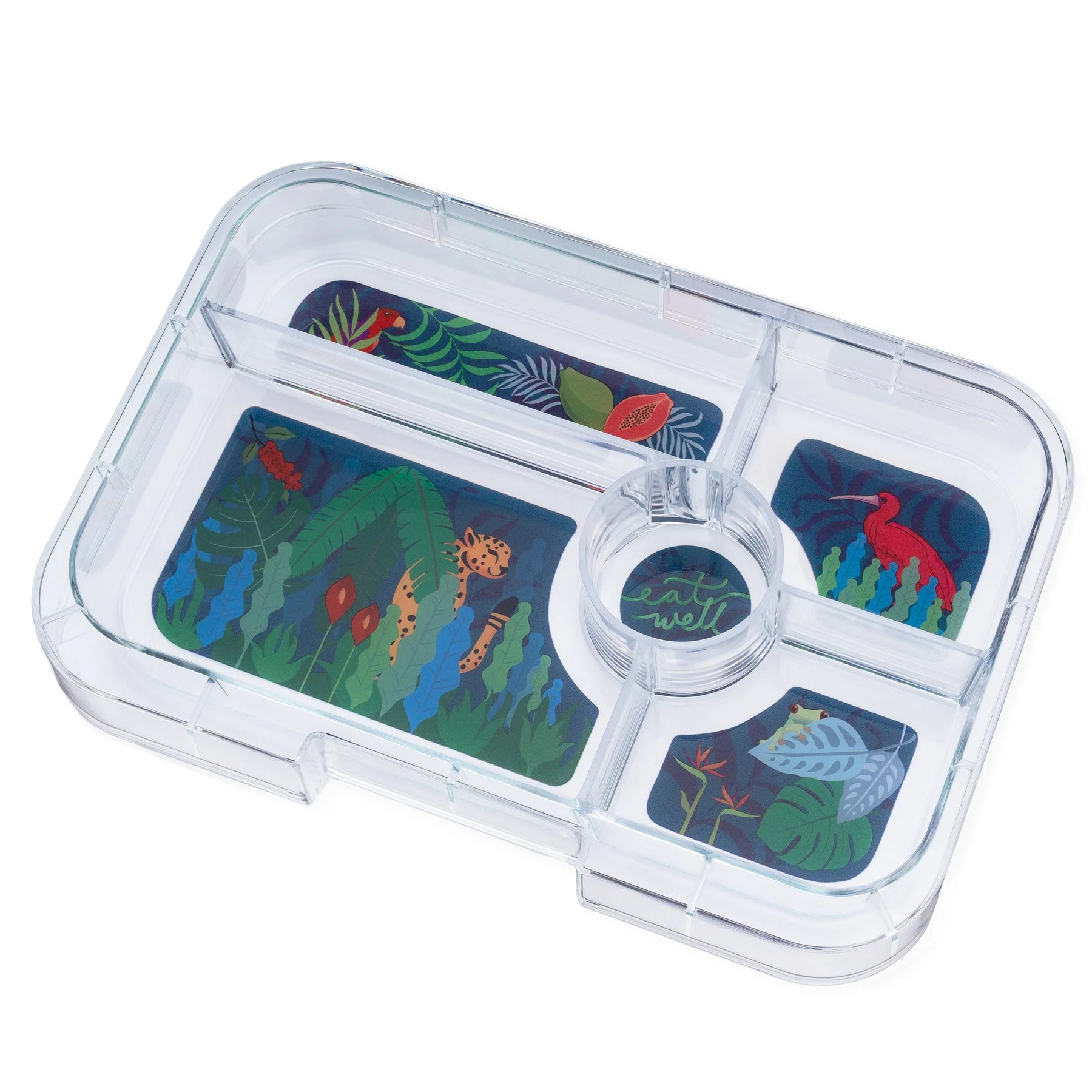 Yumbox Tapas 5 Comp | Greenwich Green - Jungle - Image 4