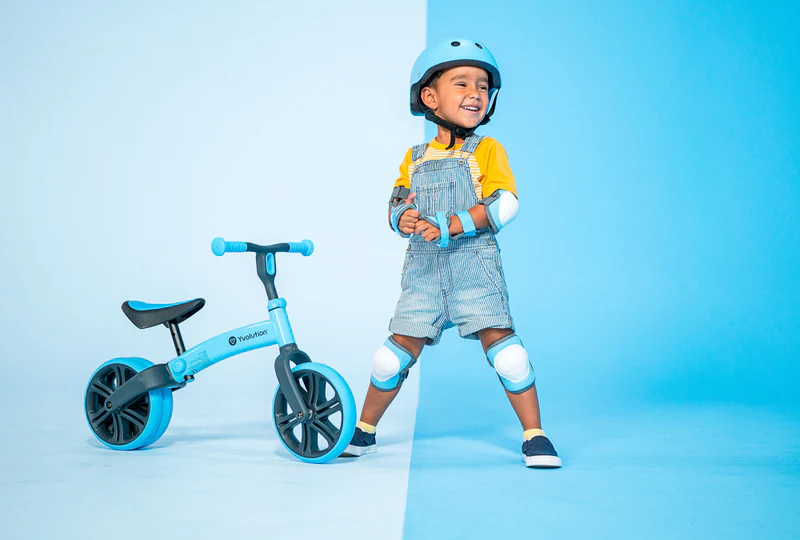 Velo Junior Balance Bike - Blue - Image 3