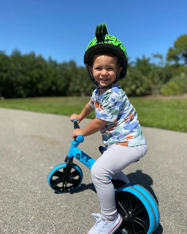 Velo Junior Balance Bike - Blue - Image 4