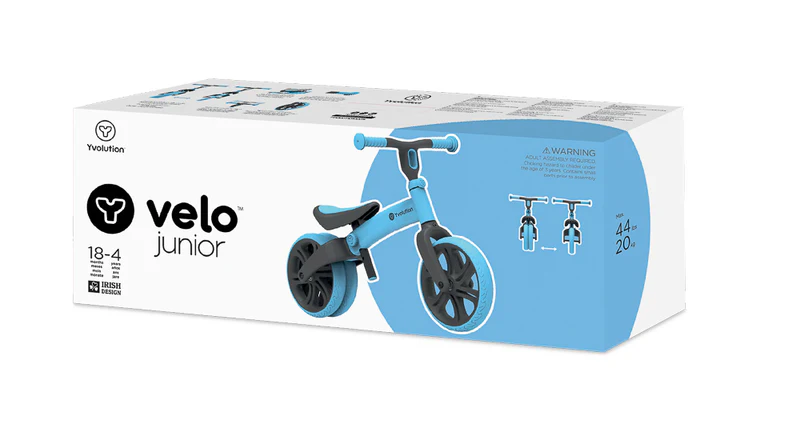 Velo Junior Balance Bike - Blue - Image 8