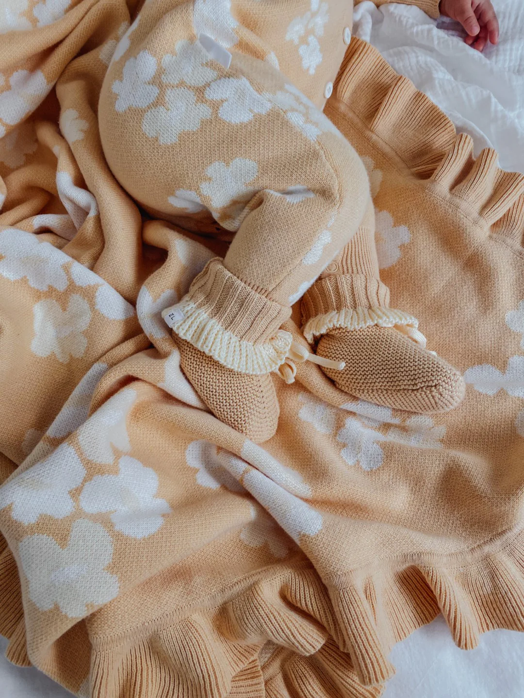 Ziggy Lou - Booties | Mango/Lemon Frill - Image 2